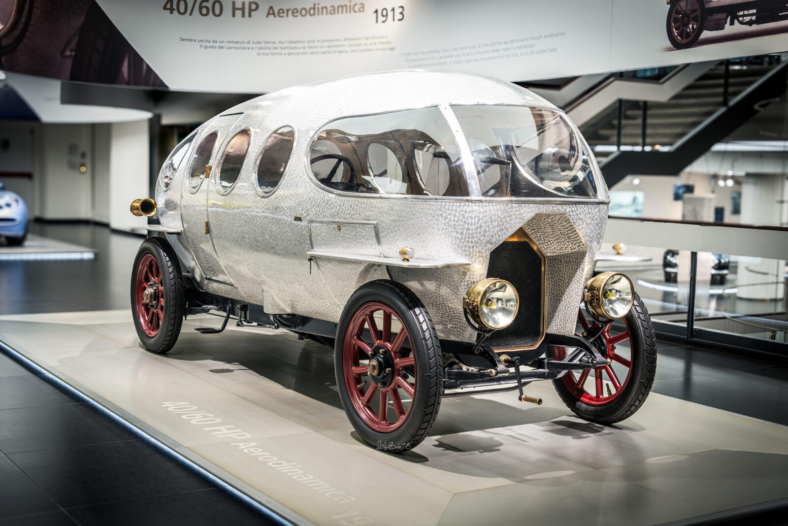 Alfa Romeo 40-60 HP Aerodinamica Siluro Ricotti, Museo di Arese