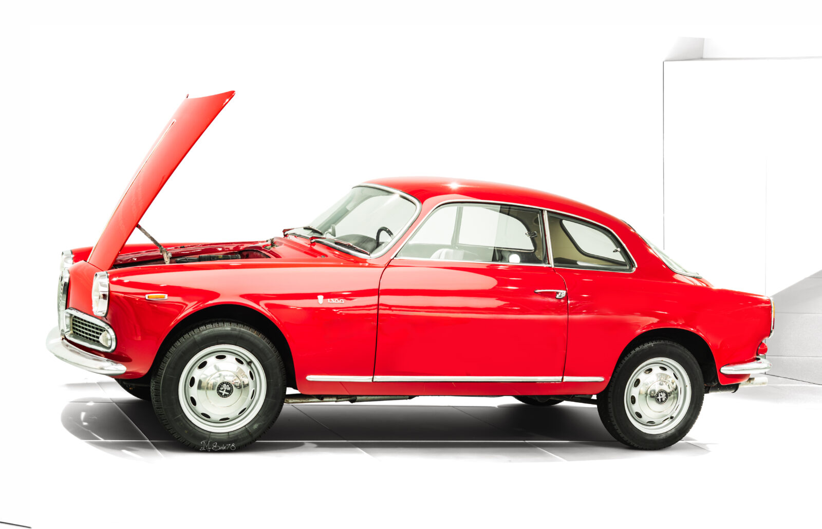 Alfa Romeo Giulietta Sprint 1954 esposta ad Arese