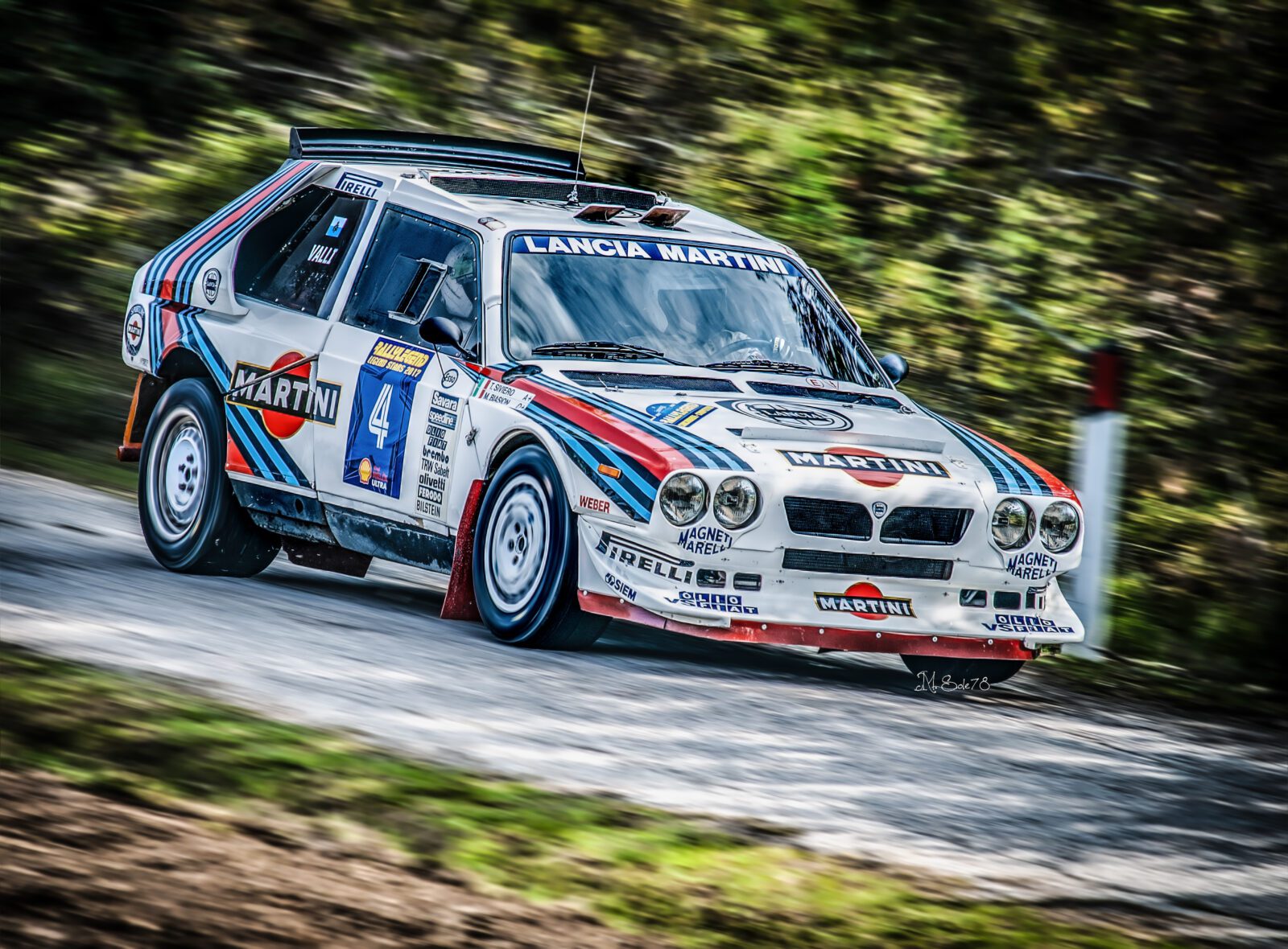 ancia Delta S4 con livrea Martini Racing